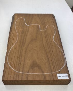 Body Swamp Ash, Choco, 1-pc., Unique Piece #089